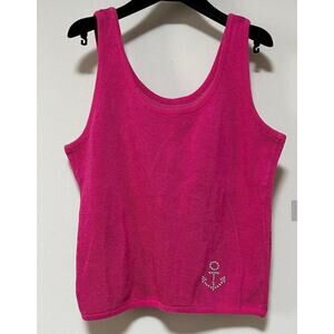 Christian Dior Pink Anchor Knit Top Authenticated Size S–M
Use